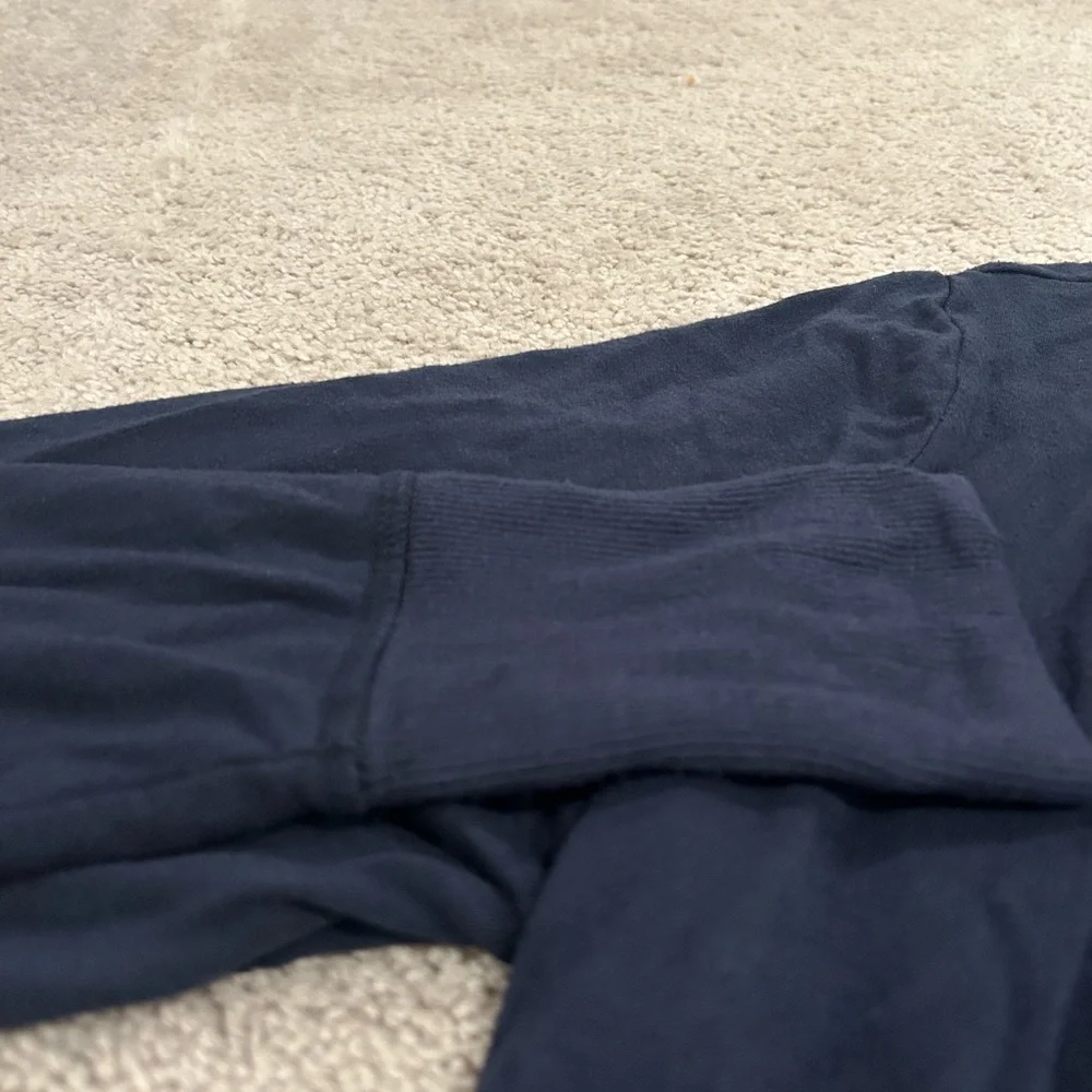 Athleta Pranayama Restore Wrap cardigan navy blue 2X - Picture 6 of 11